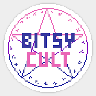 Bi "Vintage" Bitsy Cult Sticker